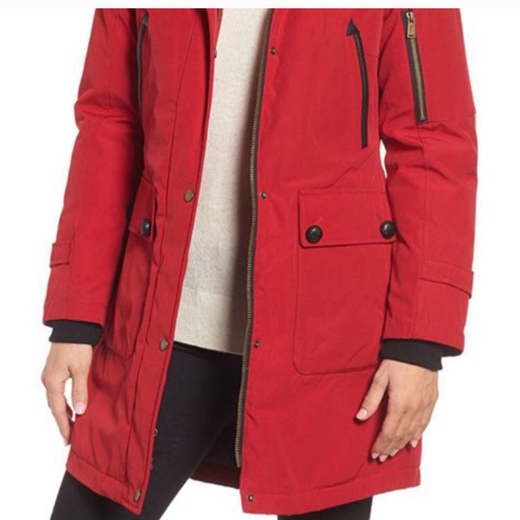 NWT PENDELTON JACKSON FUR TRIM PARKA COAT - Picture 4 of 5